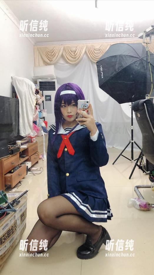 原图曝光！你烨烨的玉藻前同人女仆，双手合十，太可爱