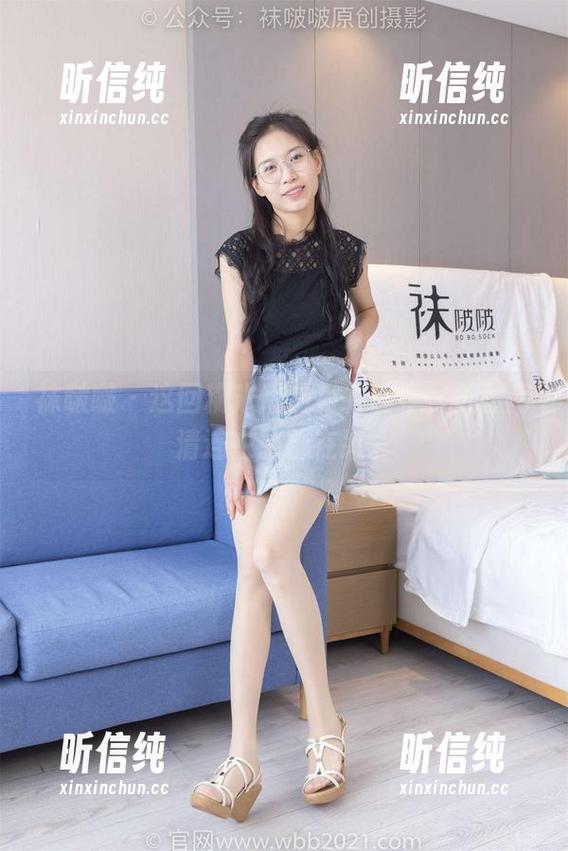 袜啵啵-糯米 袜啵啵 - 这回糯米用白衬衫迎春,美图高清连衣服都在哭。