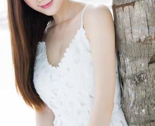 魅妍社 – 早上好，程小烦不烦的睡衣原图，新的一天也要美美哒！