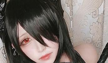 黑白御猫的旗袍cos，不仅有衣，还加了点“猫”的元素？